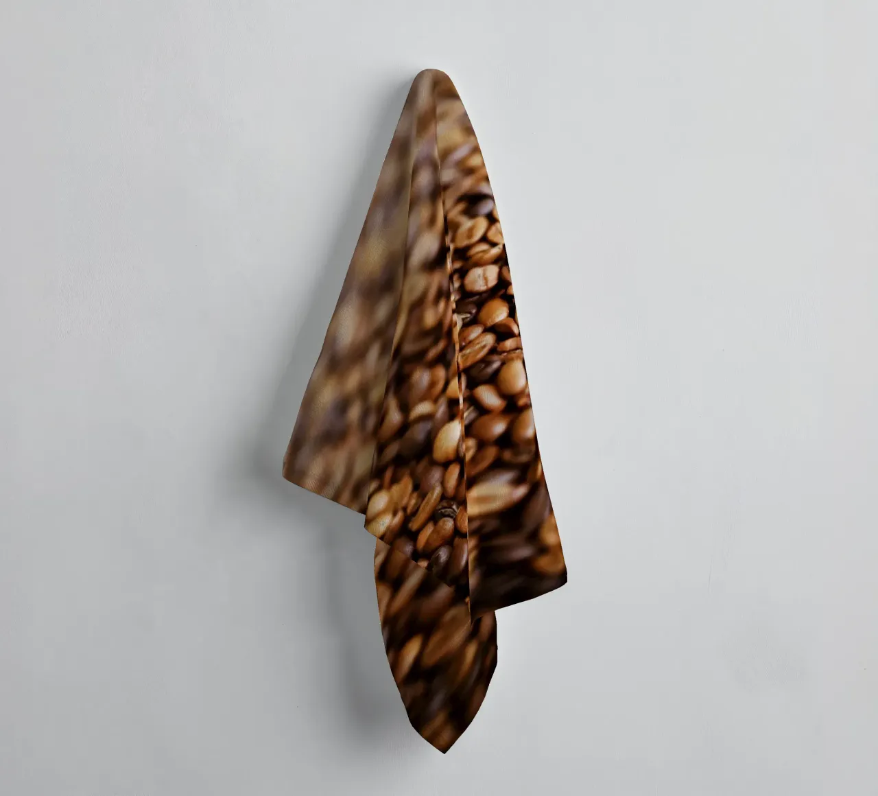 Caffè Fagioli asciugamano da bagno da Simon Koy