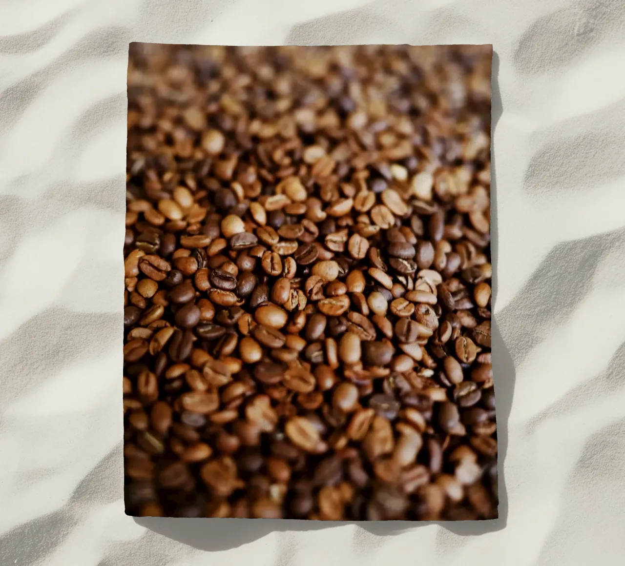 Caffè Fagioli telo mare da Simon Koy