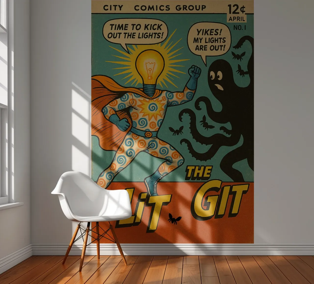 THE LIT GIT - Fresh Supes On The Block papel para pared de Vintage Van Gogh
