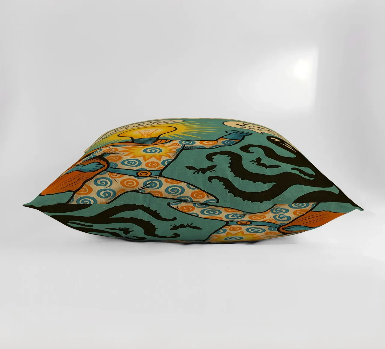 THE LIT GIT - Fresh Supes On The Block cuscino da Vintage Van Gogh