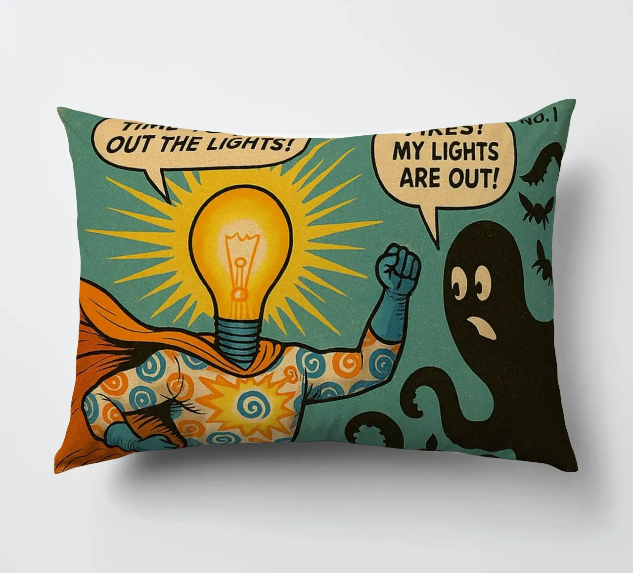 THE LIT GIT - Fresh Supes On The Block cuscino da Vintage Van Gogh