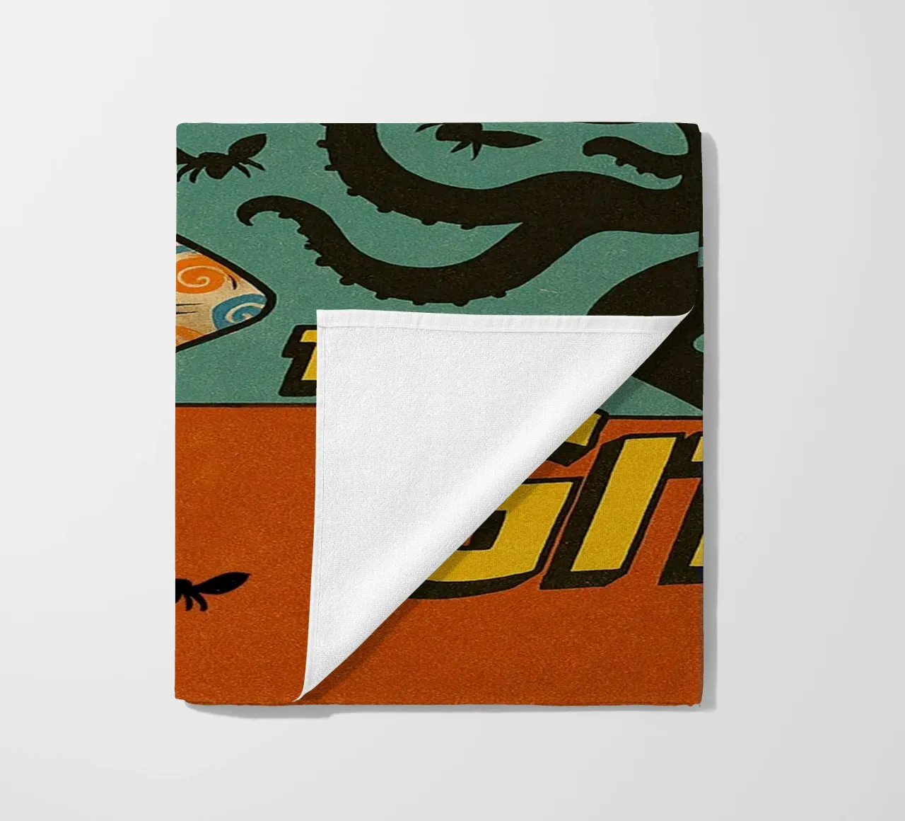 THE LIT GIT - Fresh Supes On The Block strandhanddoek van Vintage Van Gogh