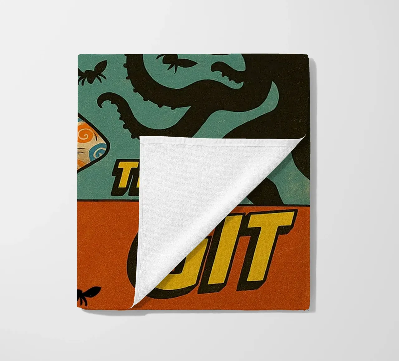 THE LIT GIT - Fresh Supes On The Block strandhanddoek van Vintage Van Gogh