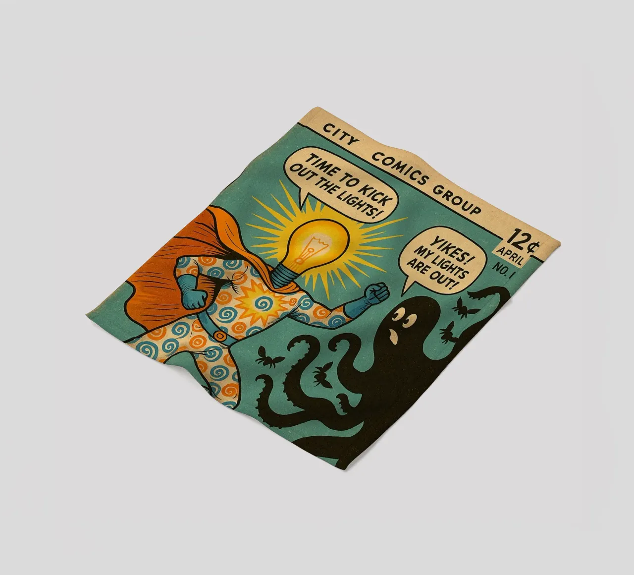 THE LIT GIT - Fresh Supes On The Block coperta in pile da Vintage Van Gogh