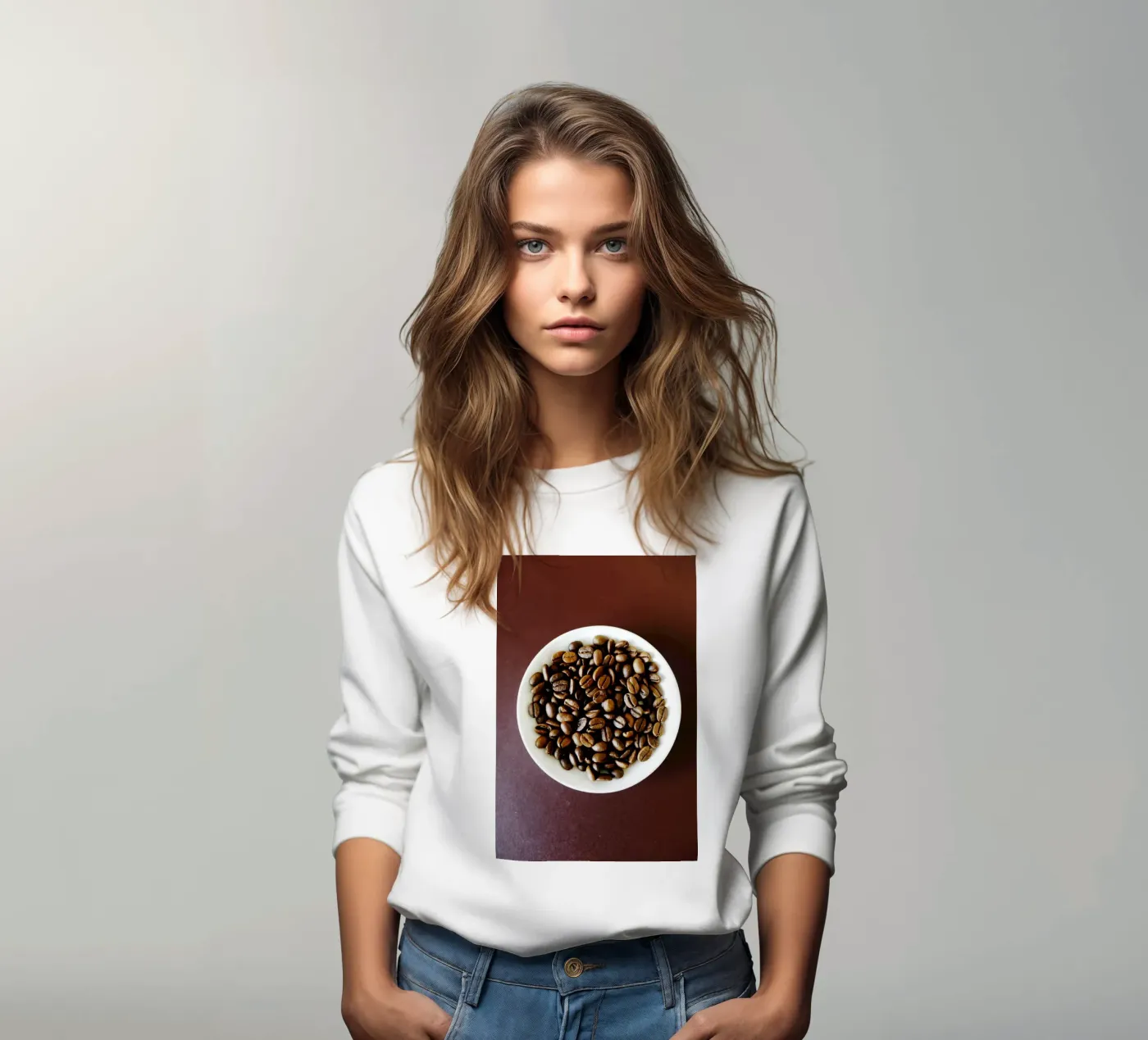 cafe, coffee, coffee Sweatshirt von fotokunst