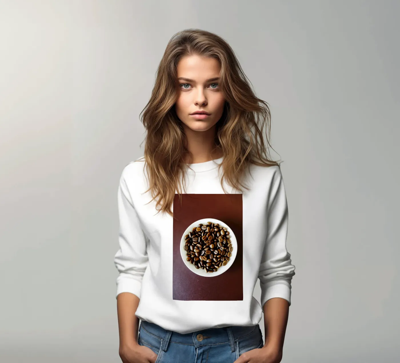 cafe, coffee, coffee Sweatshirt von fotokunst
