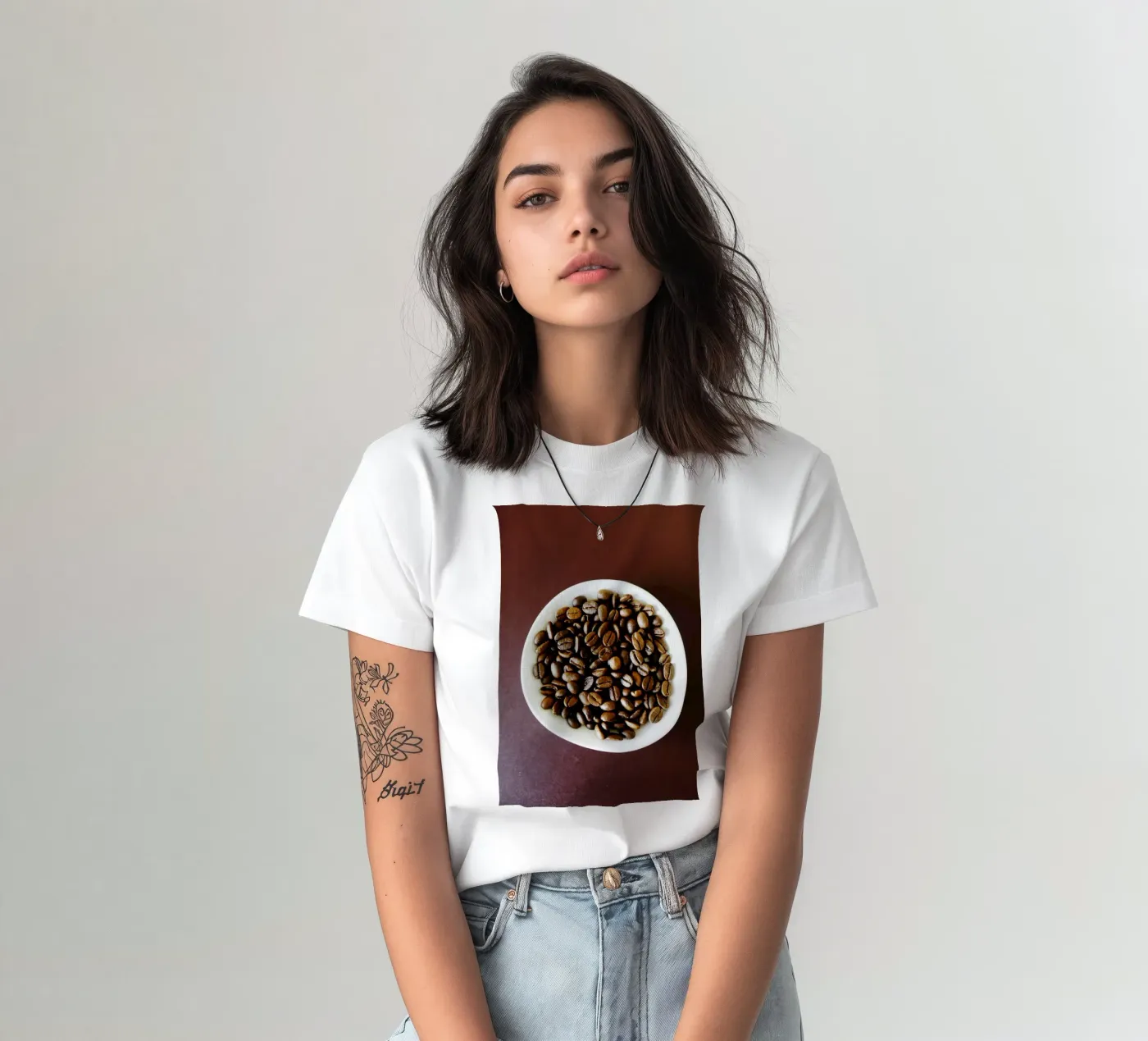 cafe, coffee, coffee t-shirt da fotokunst