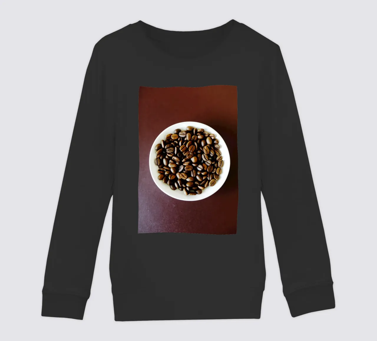 caffè, caffè, caffè felpa bambino da fotokunst