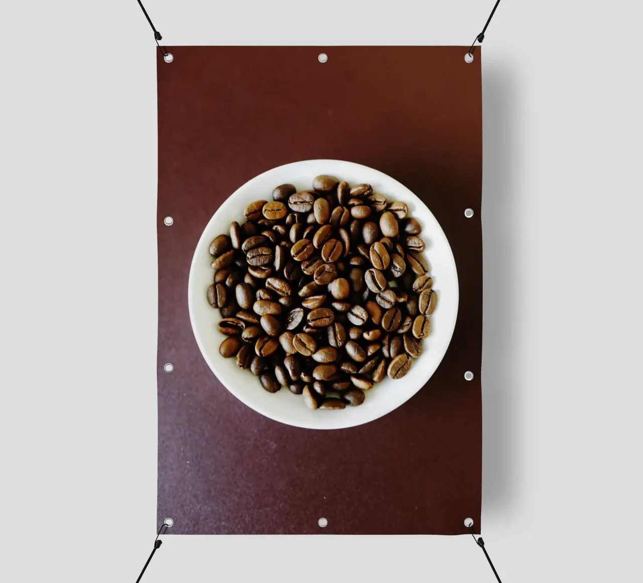 caffè, caffè, caffè telo in pvc da fotokunst