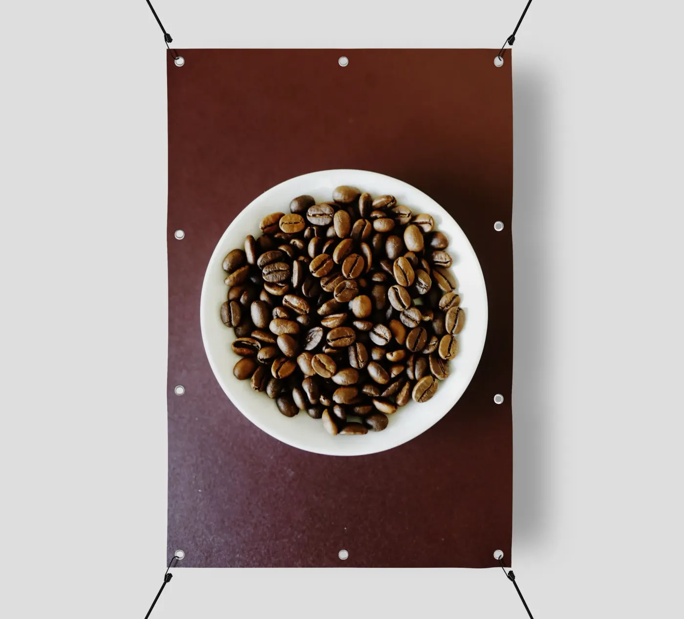 caffè, caffè, caffè telo in pvc da fotokunst