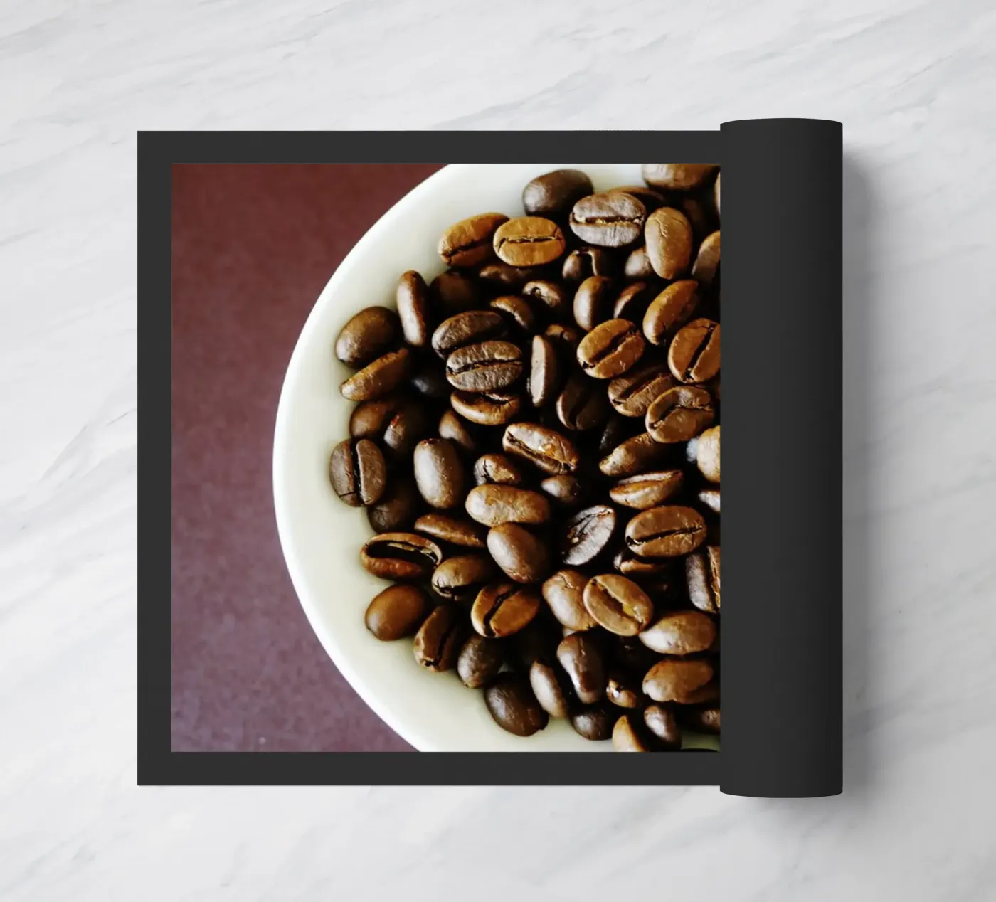 caffè, caffè, caffè zerbino da fotokunst