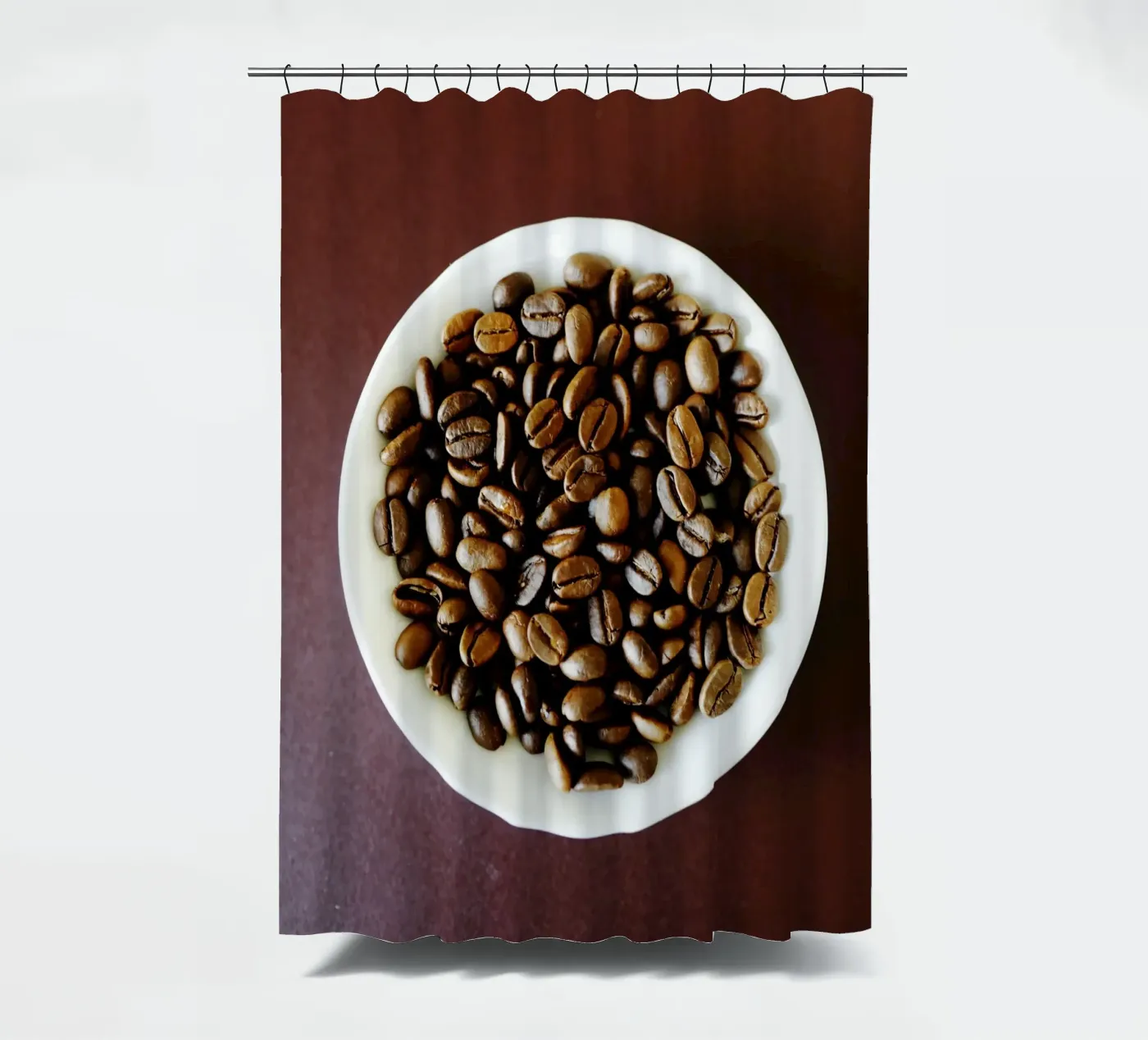 caffè, caffè, caffè tenda da doccia da fotokunst