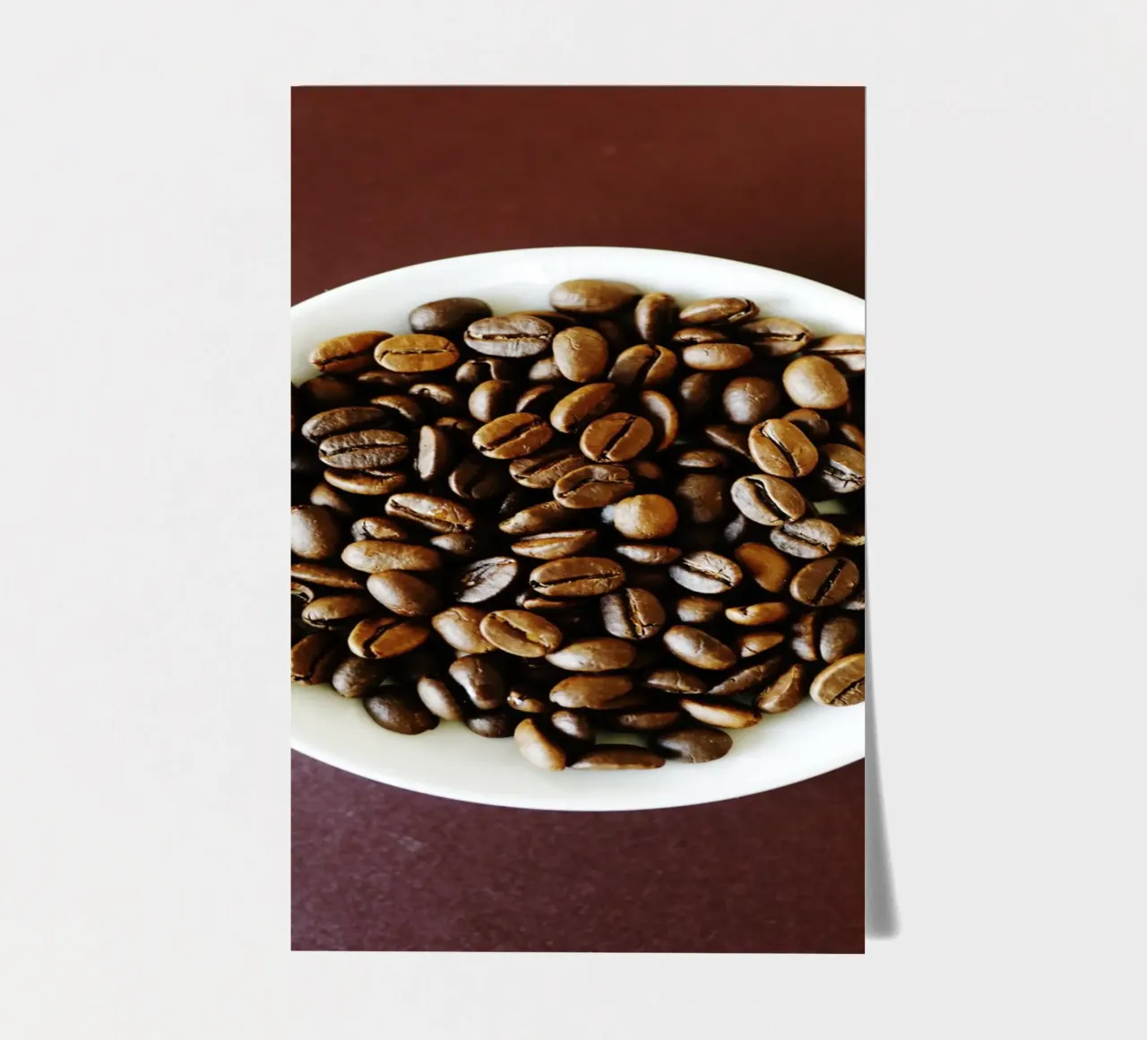 caffè, caffè, caffè foglio adesivo da Simon Koy