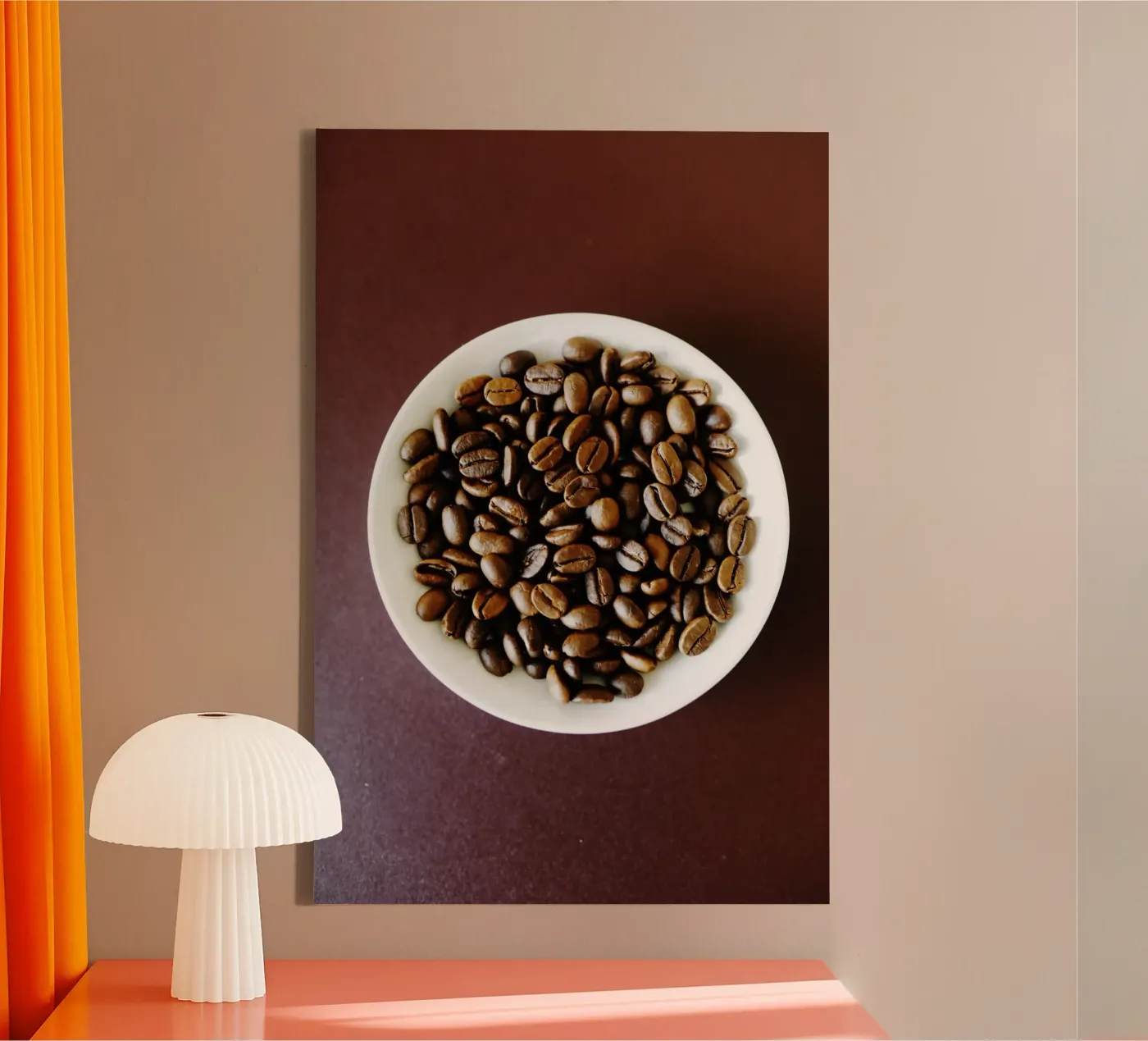 café, koffie, koffie canvas van fotokunst