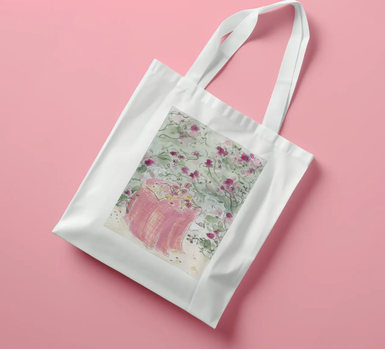 Lemonade Party tote bag by Katharina Puritscher
