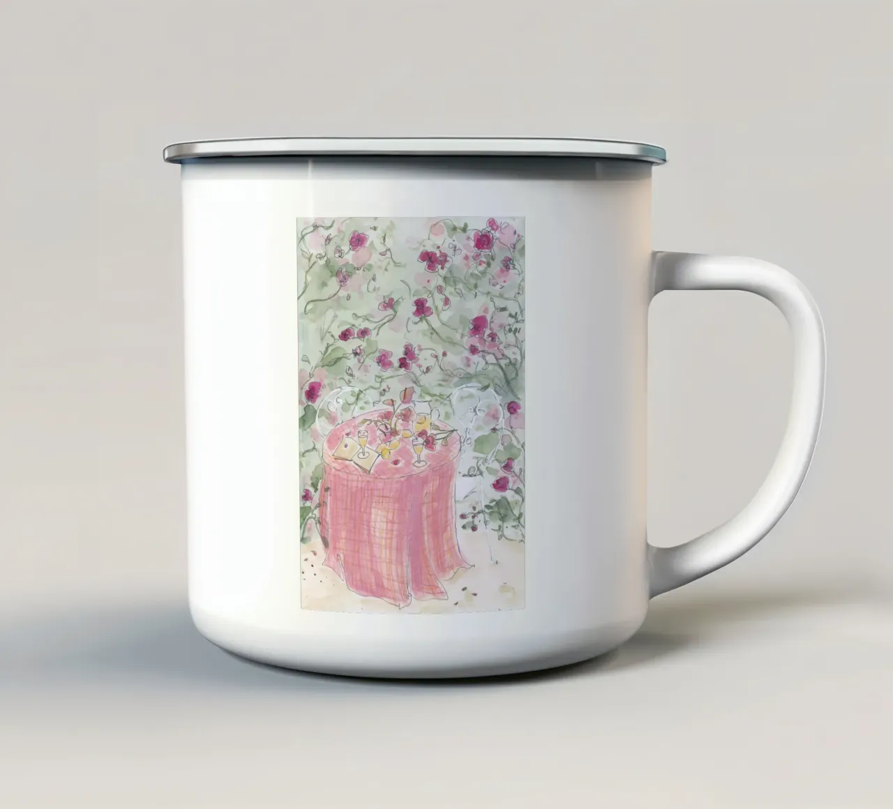 Festa della limonata tazza in smalto da Katharina Puritscher