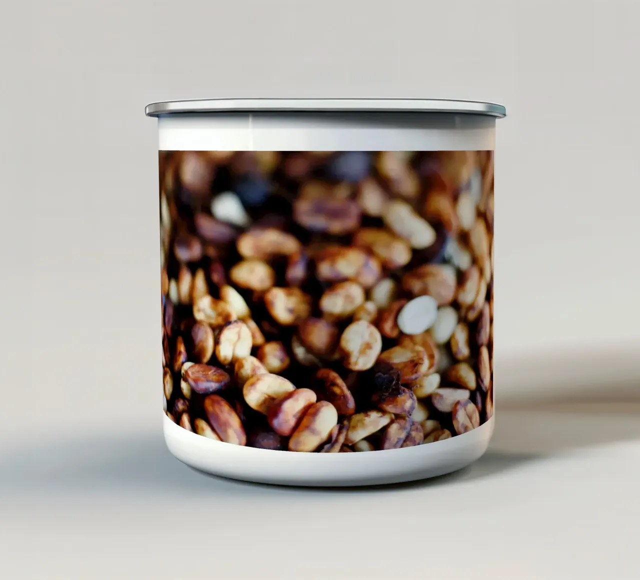 Chicchi di caffè dalla Costa Rica tazza in smalto da Simon Koy