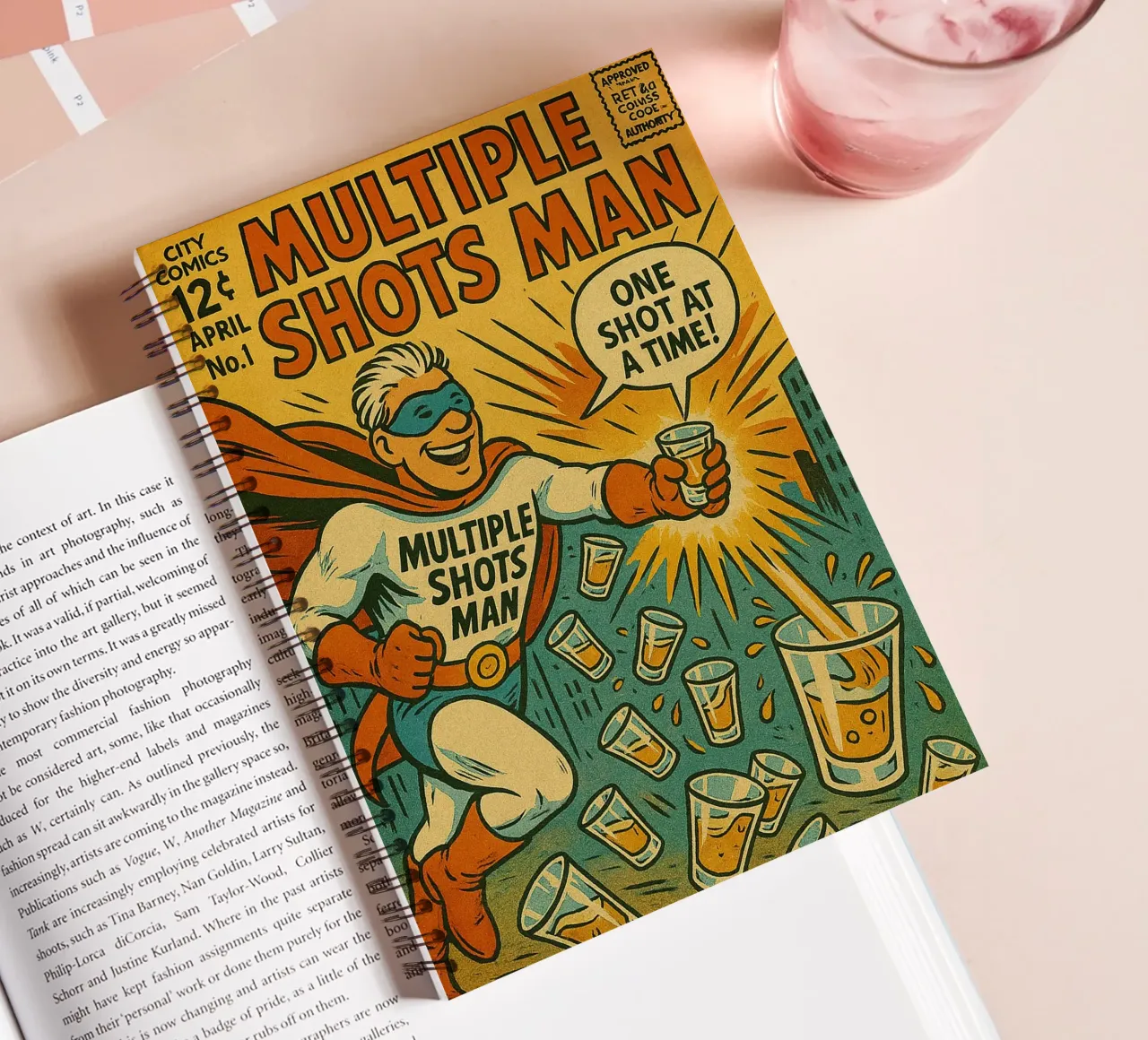 MULTIPLE SHOTS MAN - Fresh Supes On The Block diario ad anelli da Vintage Van Gogh