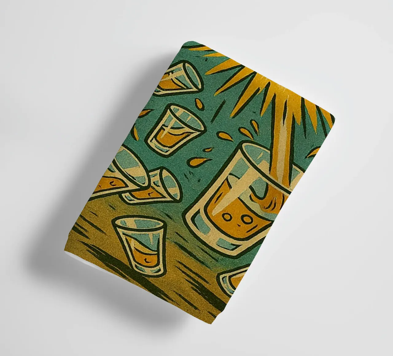 MULTIPLE SHOTS MAN - Fresh Supes On The Block towel by Vintage Van Gogh