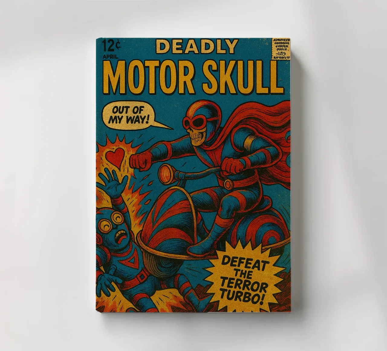 MOTOR SKULL - Fresh Supes On The Block diario da Vintage Van Gogh