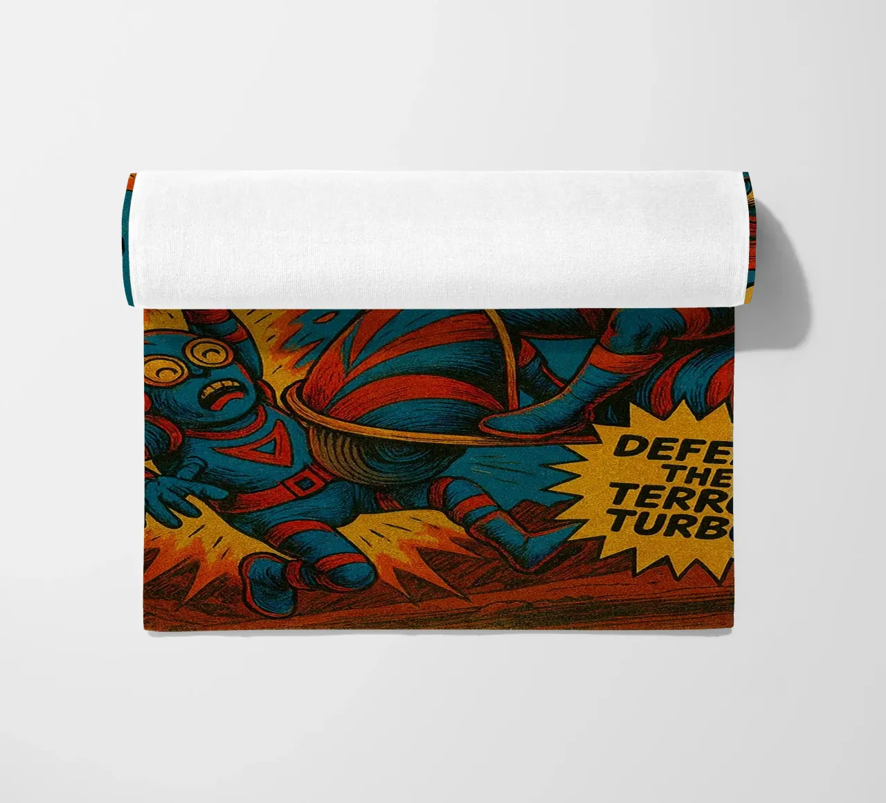 MOTOR SKULL - Fresh Supes On The Block telo mare da Vintage Van Gogh
