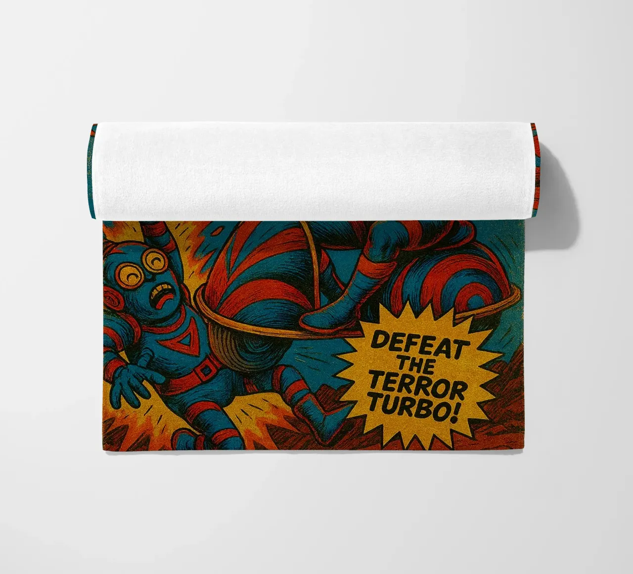 MOTOR SKULL - Fresh Supes On The Block telo mare da Vintage Van Gogh