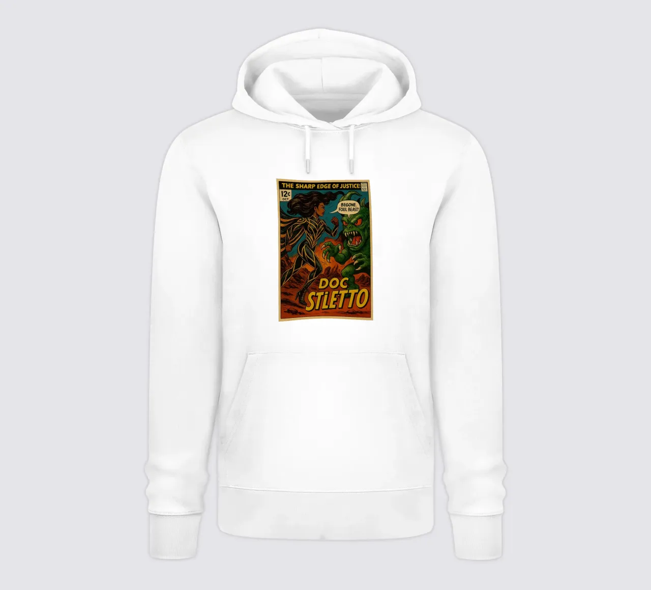 FUNGUS FIGHTERS - Fresh Supes On The Block felpa con cappuccio da Vintage Van Gogh
