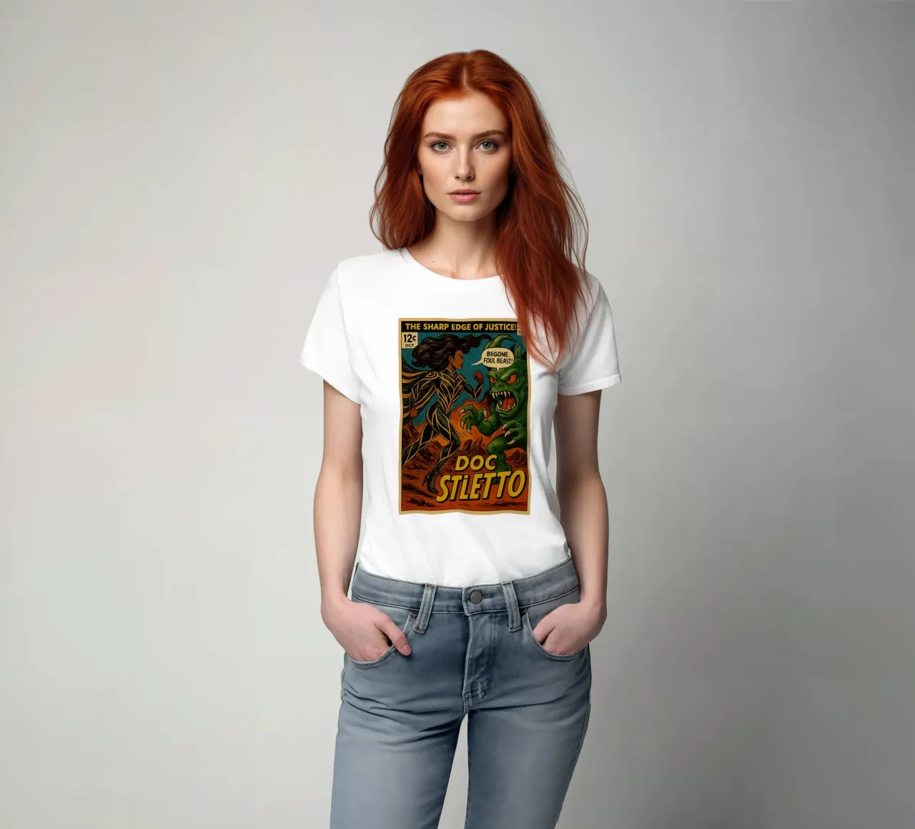 FUNGUS FIGHTERS - Fresh Supes On The Block t-shirt da Vintage Van Gogh