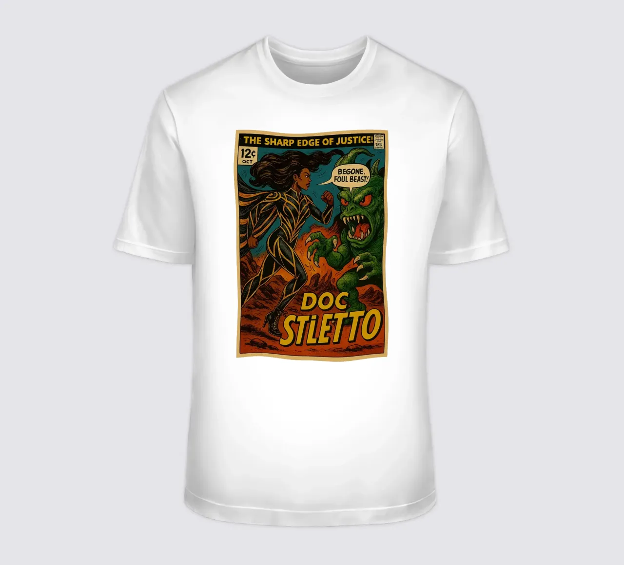 FUNGUS FIGHTERS - Fresh Supes On The Block t-shirt da Vintage Van Gogh