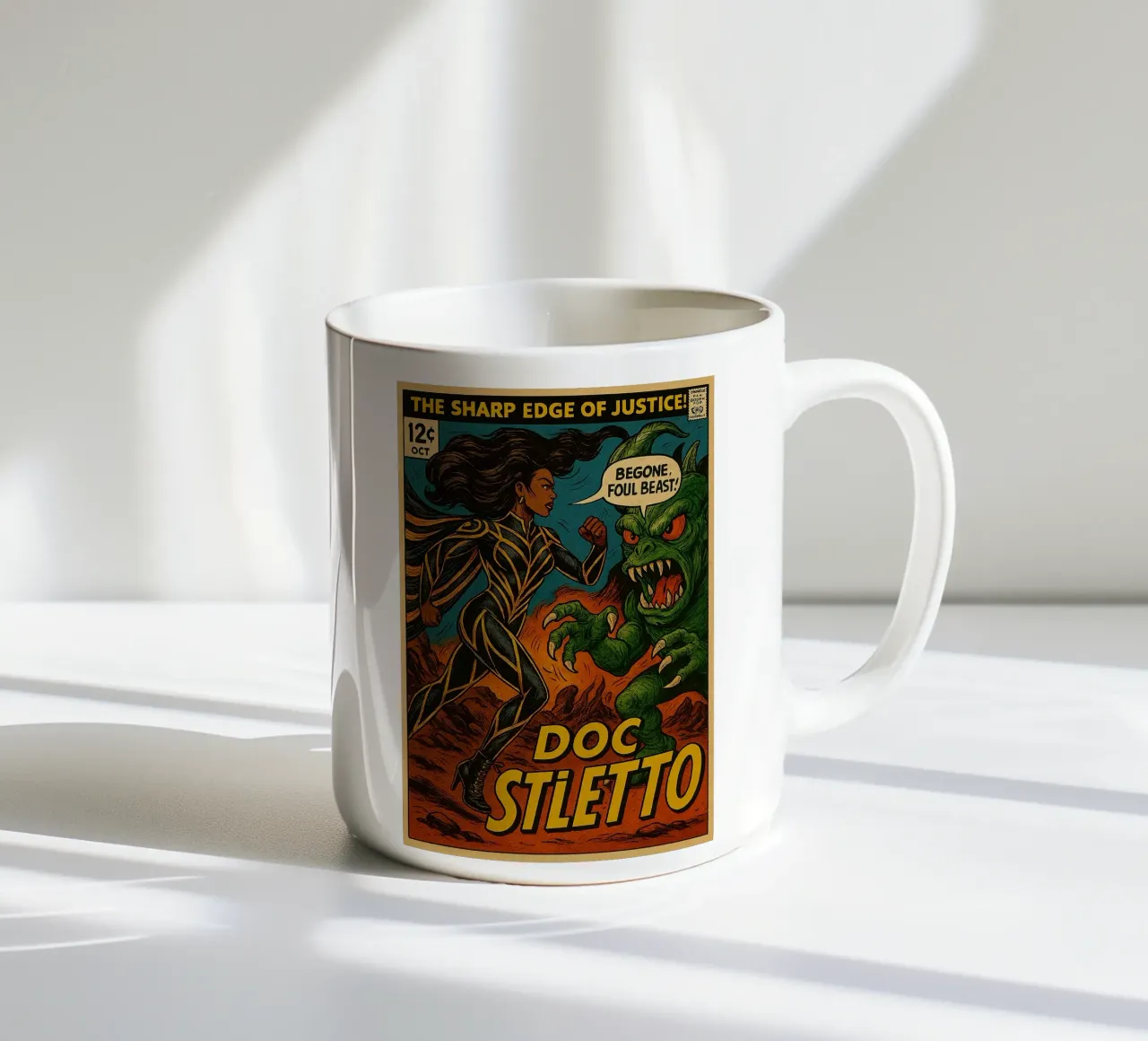 FUNGUS FIGHTERS - Fresh Supes On The Block tazza in ceramica da Vintage Van Gogh