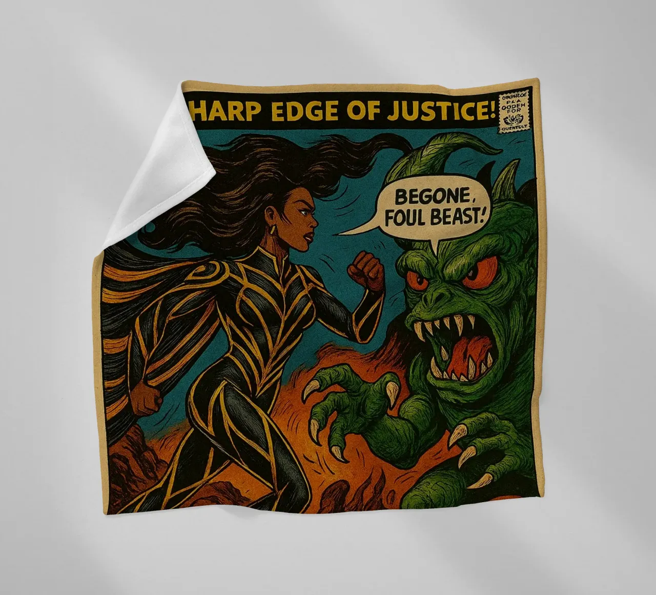 FUNGUS FIGHTERS - Fresh Supes On The Block coperta in pile da Vintage Van Gogh