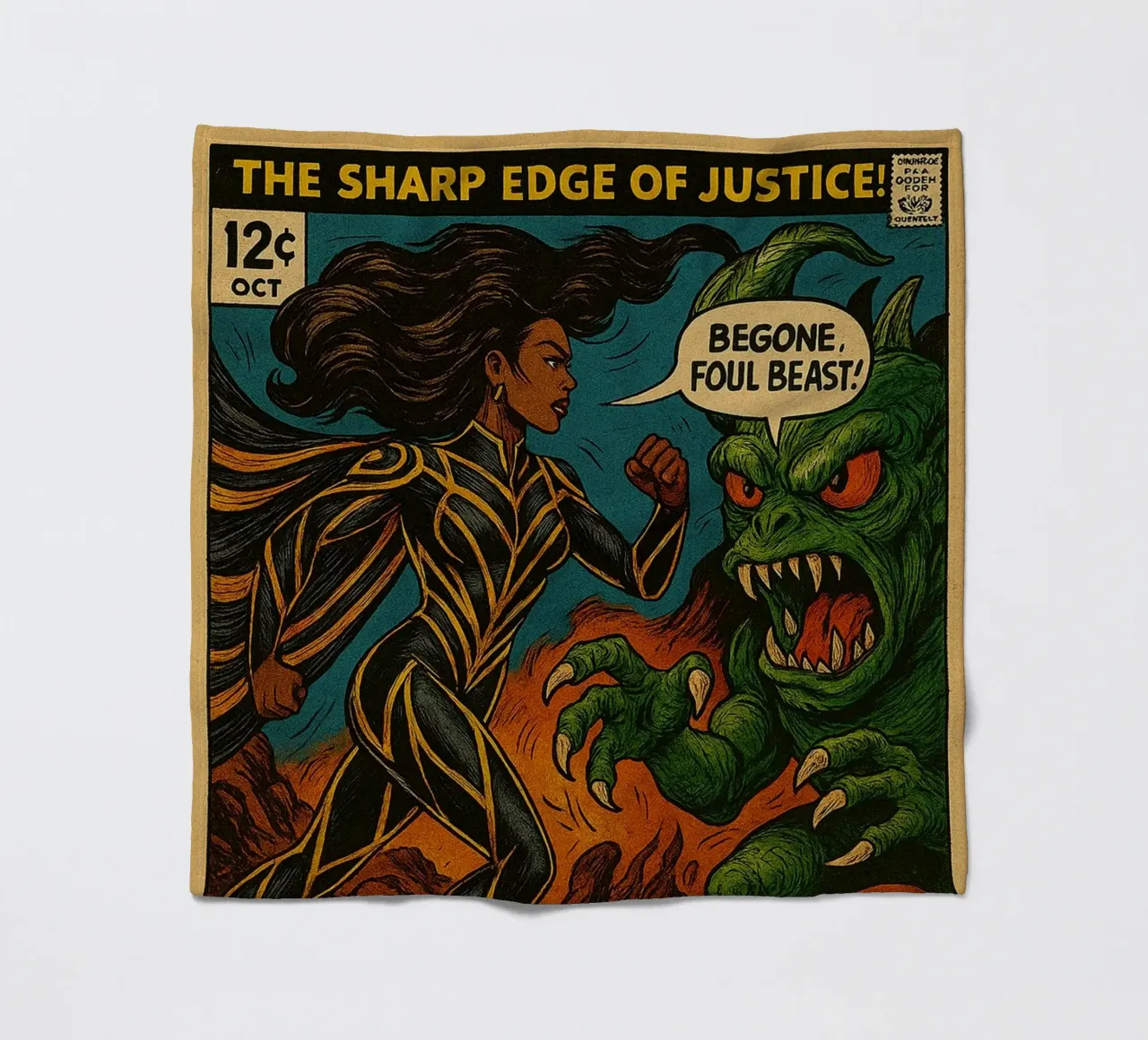 FUNGUS FIGHTERS - Fresh Supes On The Block coperta in pile da Vintage Van Gogh