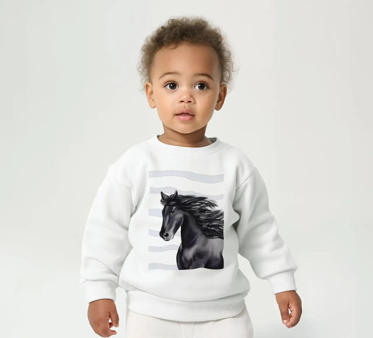 Friese Portrait felpa neonato da Moonlit Illustrations