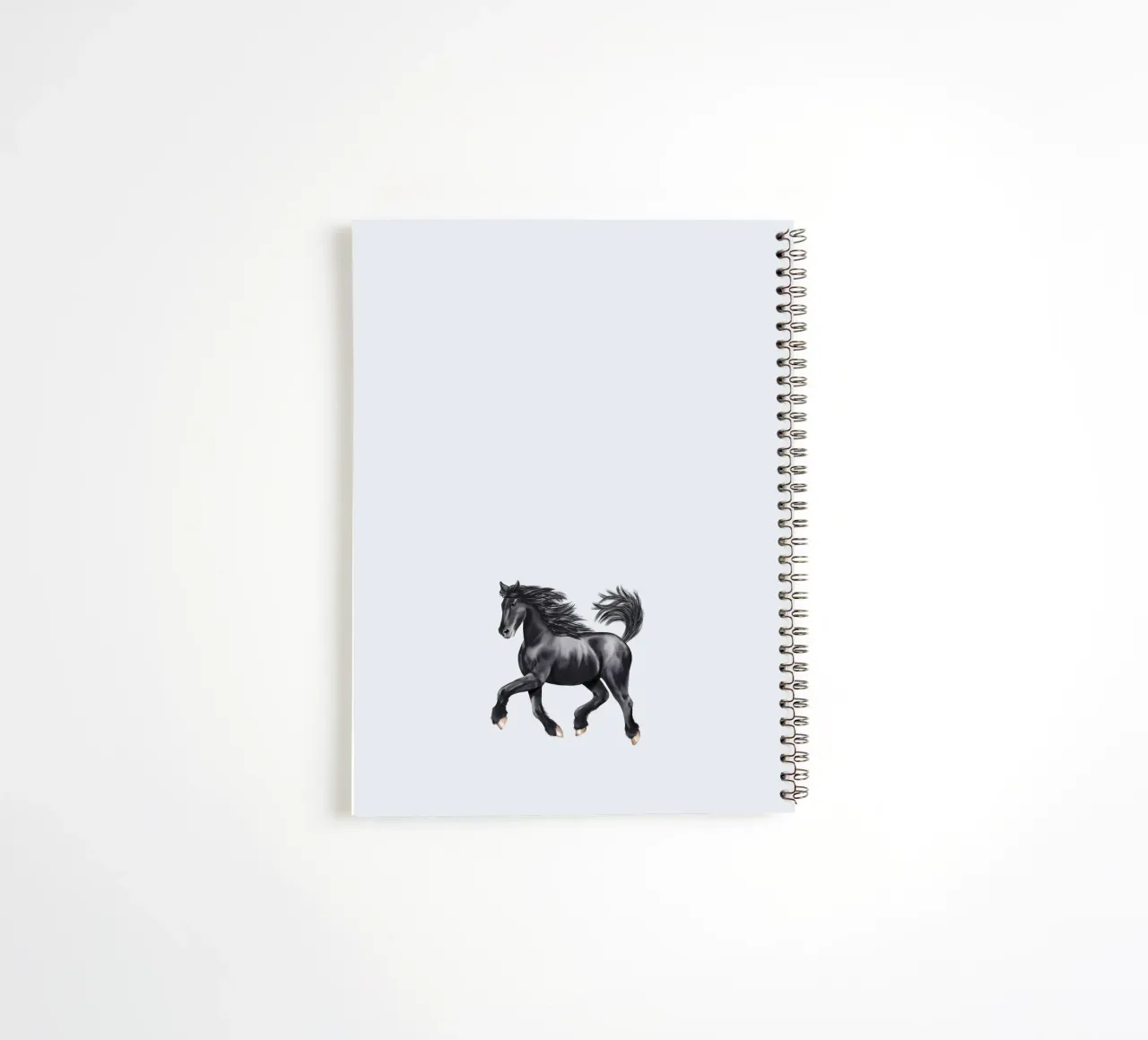 Friese Portrait spiral notebook by Moonlit Illustrations