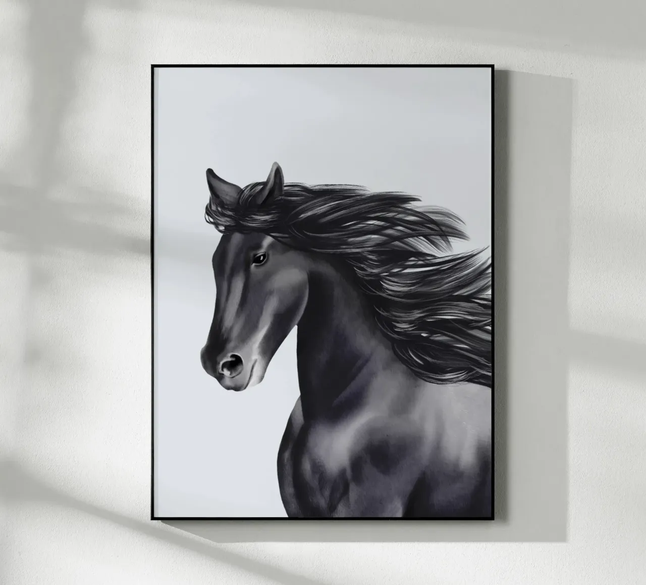 Friese Portrait plexiglass da Moonlit Illustrations