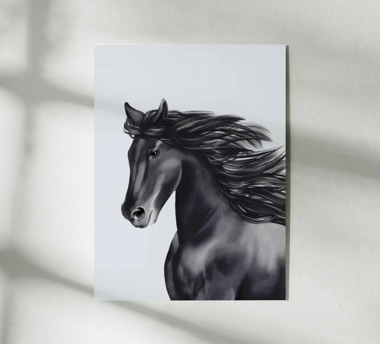 Friese Portrait plexiglass da Moonlit Illustrations