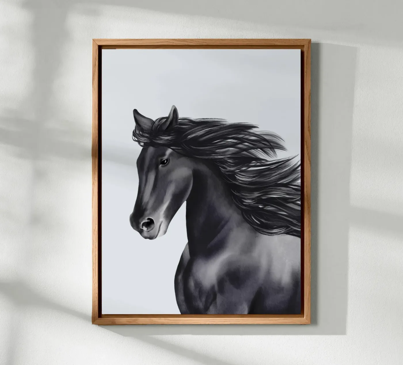 Friese Portrait pannello forex da Moonlit Illustrations