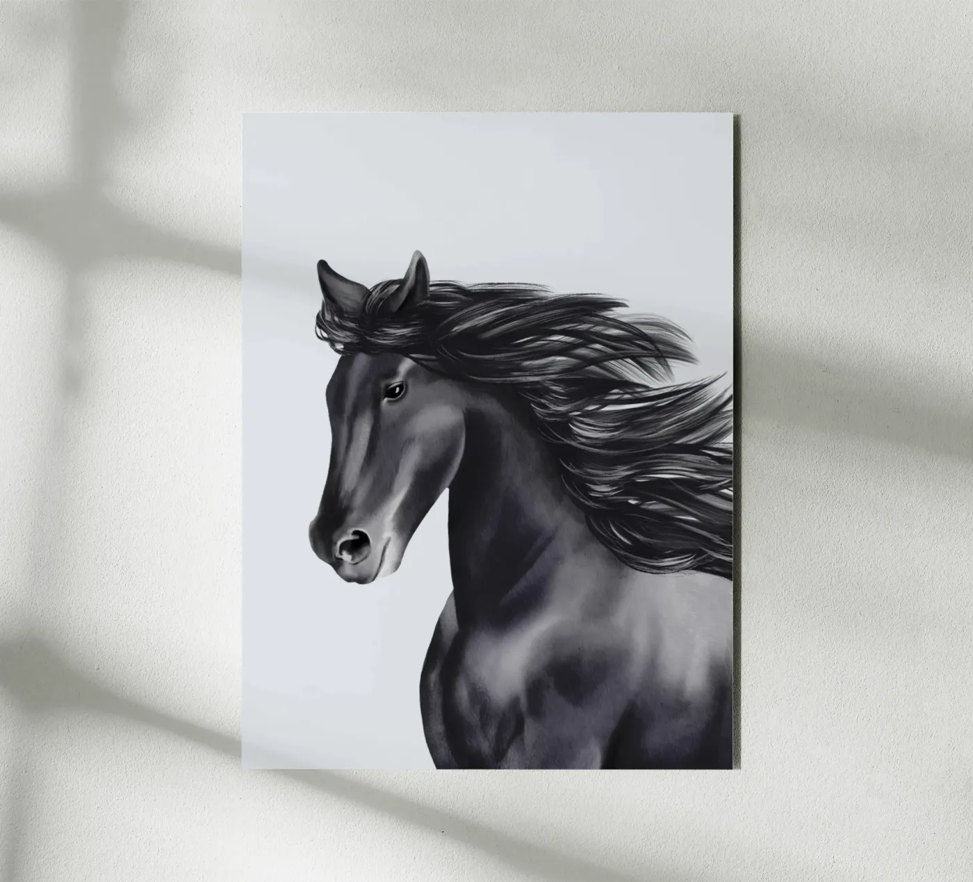 Friese Portrait pannello forex da Moonlit Illustrations