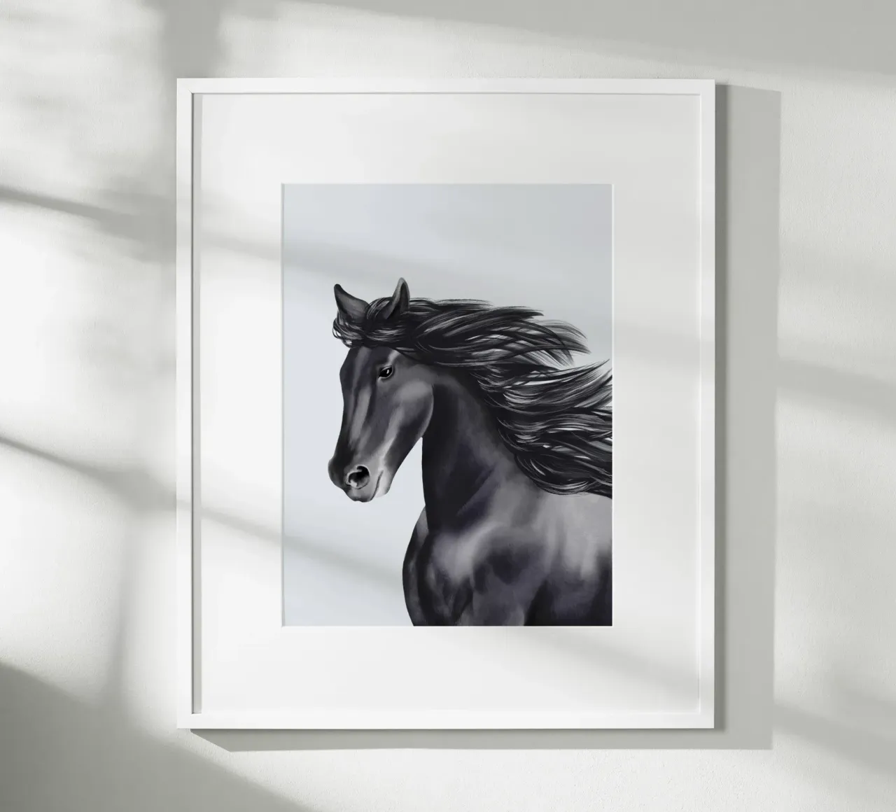 Friese Portrait poster da Moonlit Illustrations