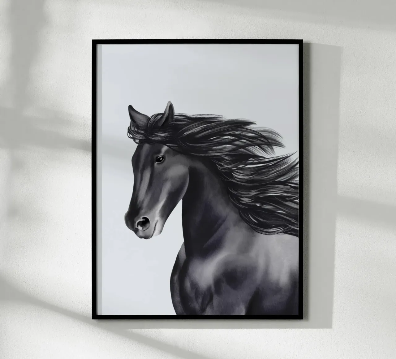 Friese Portrait poster da Moonlit Illustrations