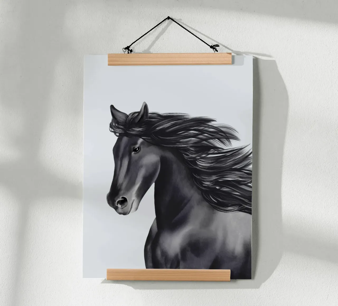 Friese Portrait poster da Moonlit Illustrations