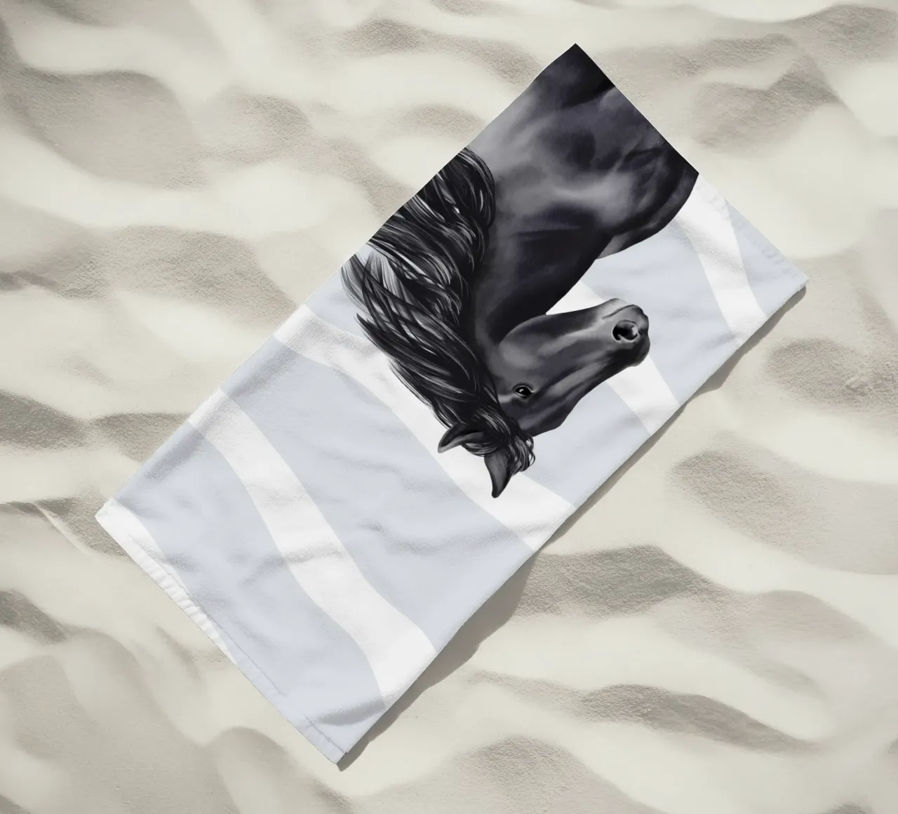 Friese Portrait telo mare da Moonlit Illustrations