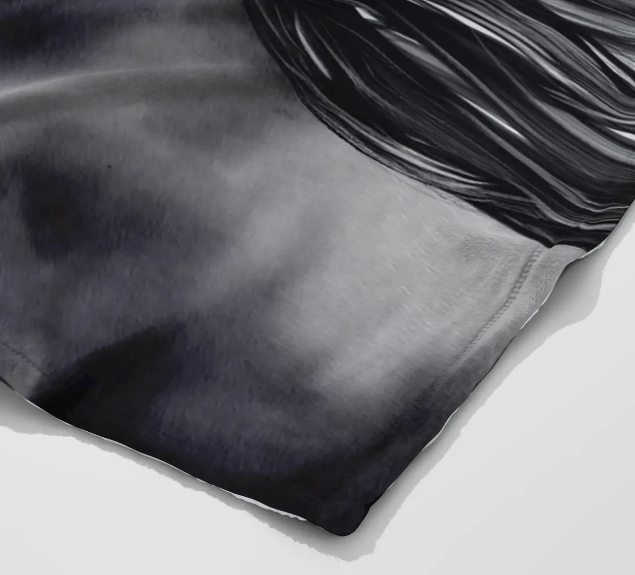 Friese Portrait coperta in pile da Moonlit Illustrations