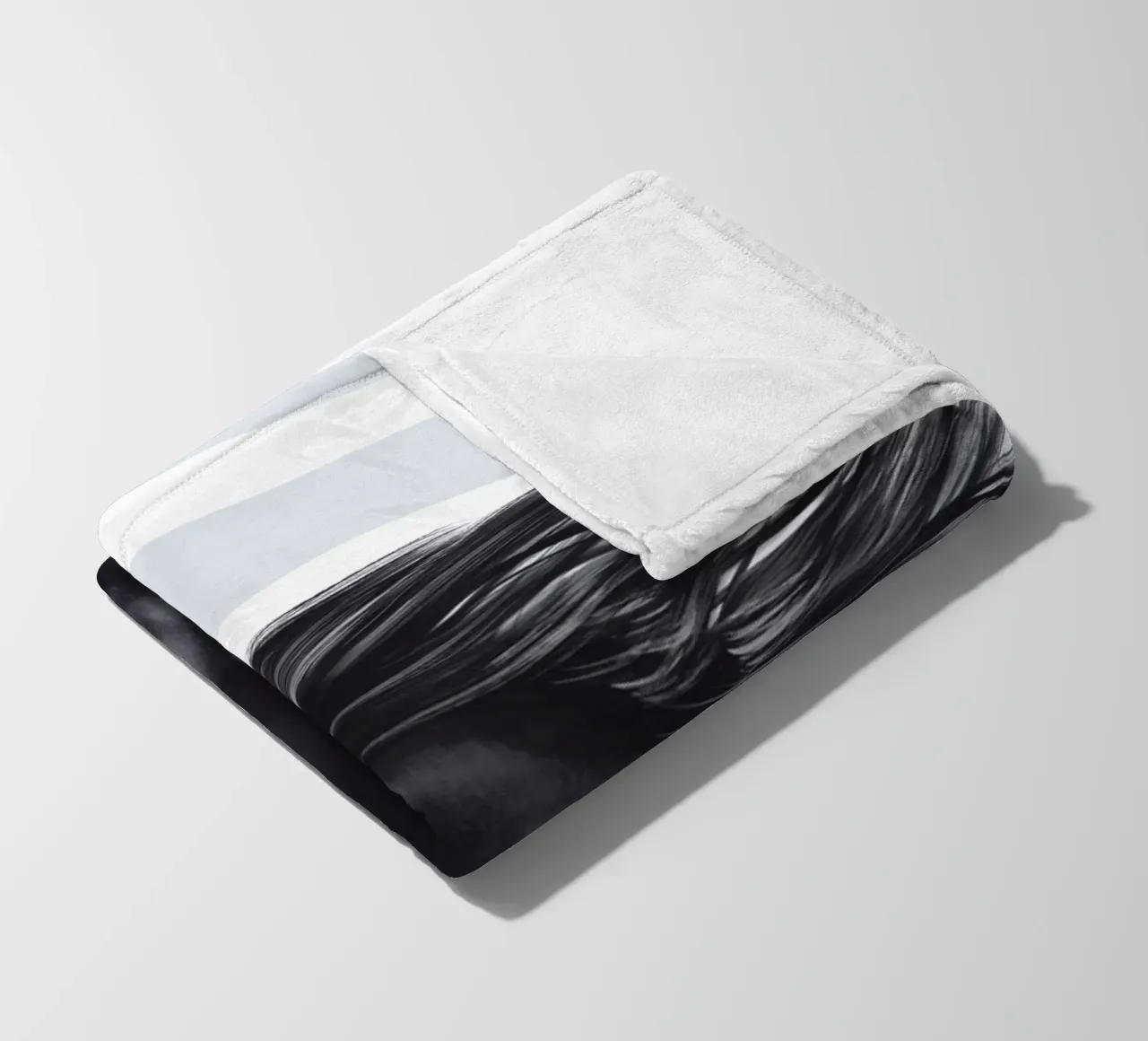 Friese Portrait coperta in pile da Moonlit Illustrations
