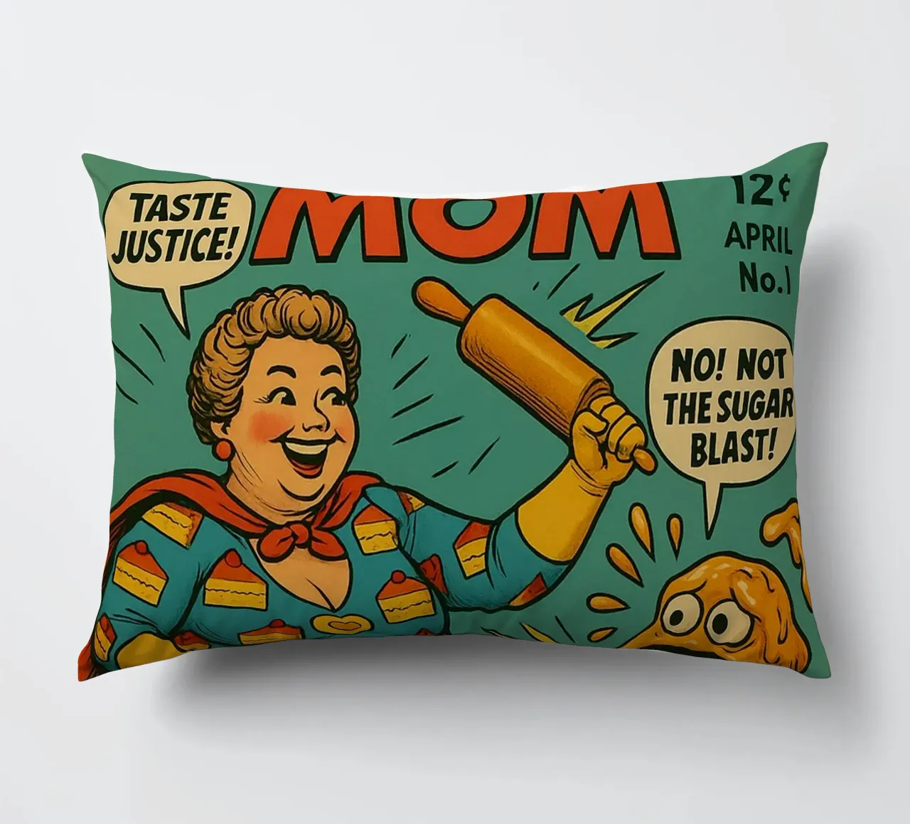SUGAR MOM - Fresh Supes On The Block cuscino da Vintage Van Gogh