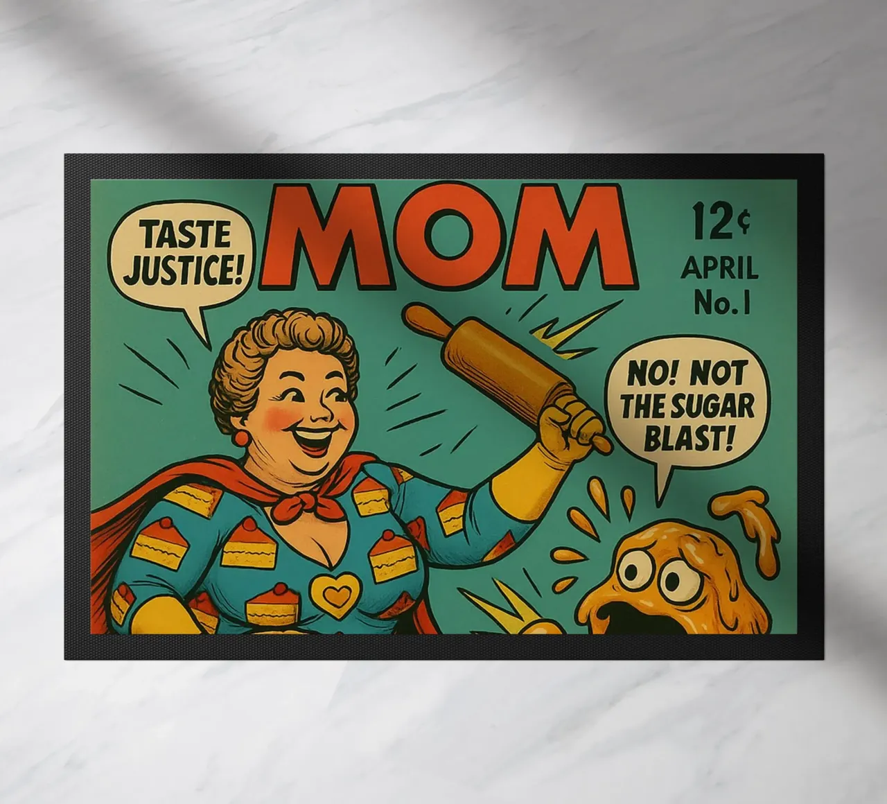 SUGAR MOM - Fresh Supes On The Block zerbino da Vintage Van Gogh