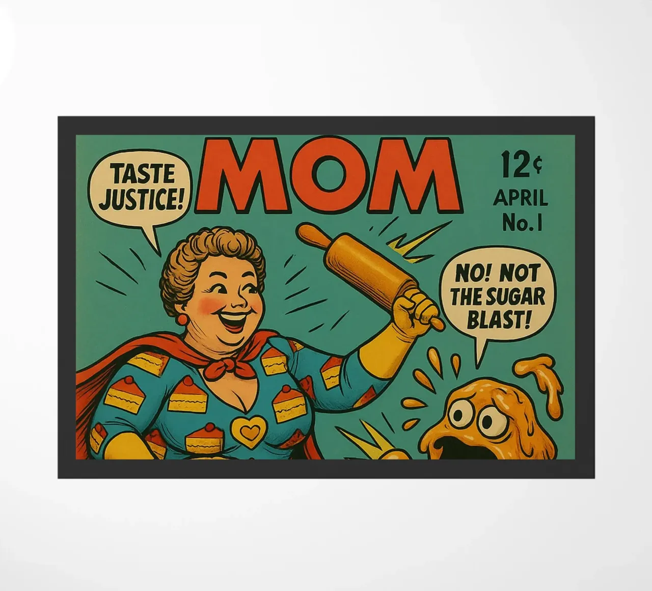 SUGAR MOM - Fresh Supes On The Block zerbino da Vintage Van Gogh