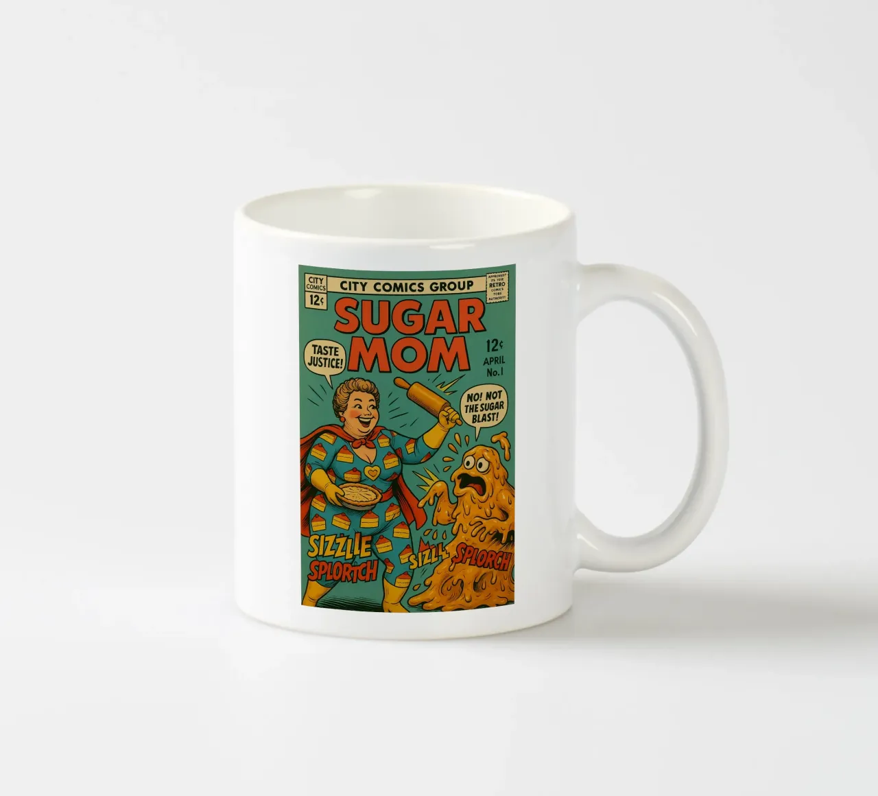SUGAR MOM - Fresh Supes On The Block tazza in ceramica da Vintage Van Gogh