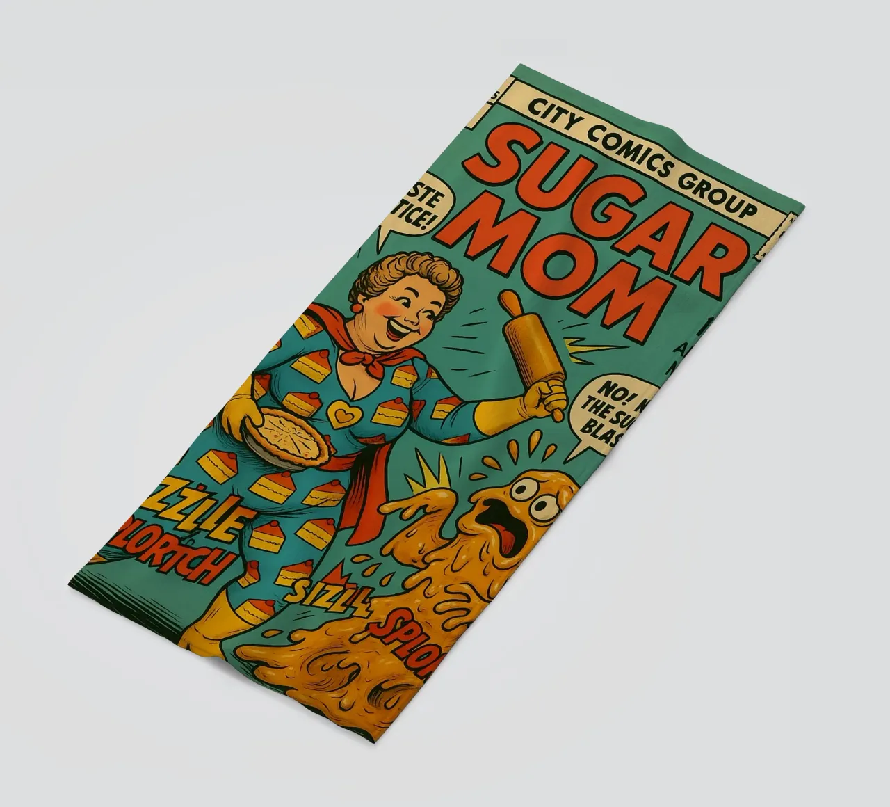 SUGAR MOM - Fresh Supes On The Block telo mare da Vintage Van Gogh