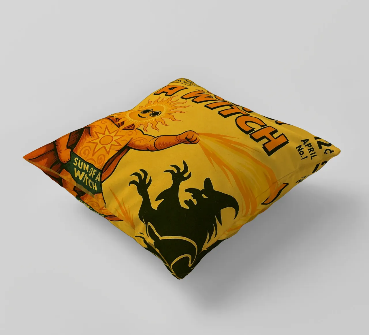 SUN OF A WITCH - Fresh Supes On The Block cuscino da Vintage Van Gogh